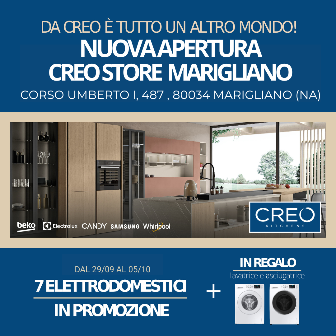 CREO STORE MARIGLIANO - NUOVA APERTURA
